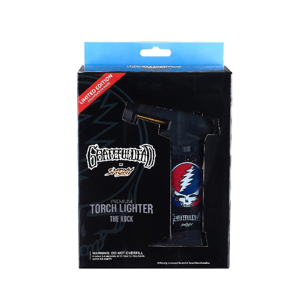 Grateful Dead The Rock Torch – limited edition torch lighter in premium retail box packaging 