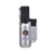silver grateful dead tron metal mini torch, refillable butane jet flame—buy online at Honeybee Herb.