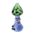 Shop Green Blue Smiley Mushroom spoon pipe – portable, easy hits. In stock with fast delivery.