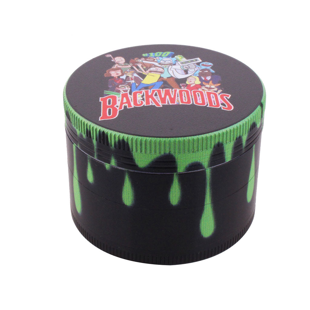Color Drip Aluminum 4-Piece Herb Grinder In Green