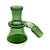 Green Glass 18MM Male 45-Degree Frosted Joint Translucent Full Color Ash Catcher