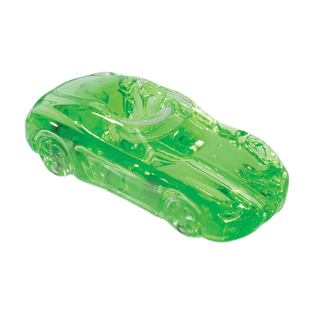 Green Glycerin Car Hand Pipe – Stylish glass pipe for cool smoking. 