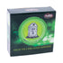 Green High Til I Die glass ashtray top view with tombstone design