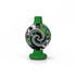 Whirlwind Print Inferno Green Bubble Carb Cap Clear View