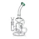 Honeybee Herb Green Mouthpiece Dual Arm Showerhead Perc Tornado Klein Rig