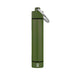 ONGROK green aluminum keychain container, secure and portable for discreet storage