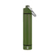 ONGROK green aluminum keychain container, secure and portable for discreet storage