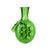 Buy green Swiss perc glass oil burner bong dry ash catcher 45 degree for smooth filtration and enhanced hits – now available at Honeybee Herb.