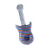 Blue Mix Guitar Hand Pipe – premium glass smoking pipe for smooth hits 