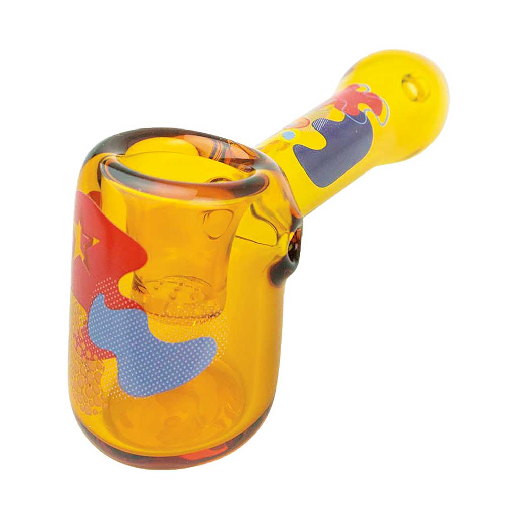 Papaya 5 in. borosilicate hammer hand pipe—buy online; quick shipping. 