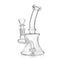 HOURGLASS CURVED NECK SHOWERHEAD PERC DAB RIG