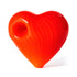 orange heart hand pipe, thick glass bowl, shop today