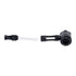 Black Hex Chamber aluminum glass pipe disassembled for easy cleaning and durable use