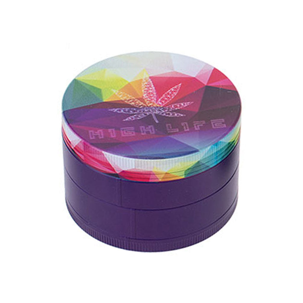 High Life 2-Inch Wacky Grinder At Honeybee Herb