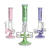 Shop Hittn 6-Arm Tree Perc Bongs in green, pink, and purple – premium glass straight tube designs for sale. 