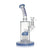 Close-up of the Blue Hittn 8-Arm Tree Perc Bong percolator for smooth, filtered hits. 