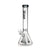Hittn beaker bong with diffused downstem in black—available at Honeybee Herb. Buy now.