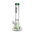 Buy green Hittn beaker bong with diffused downstem from Honeybee Herb. Fast, discreet shipping. 