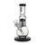 Premium Hittn black 8-arm tree perc bong close-up – order now for smooth smoking sessions.  