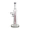 Full view of black Hittn Rocket Perc Dab Rig with quartz banger attachment