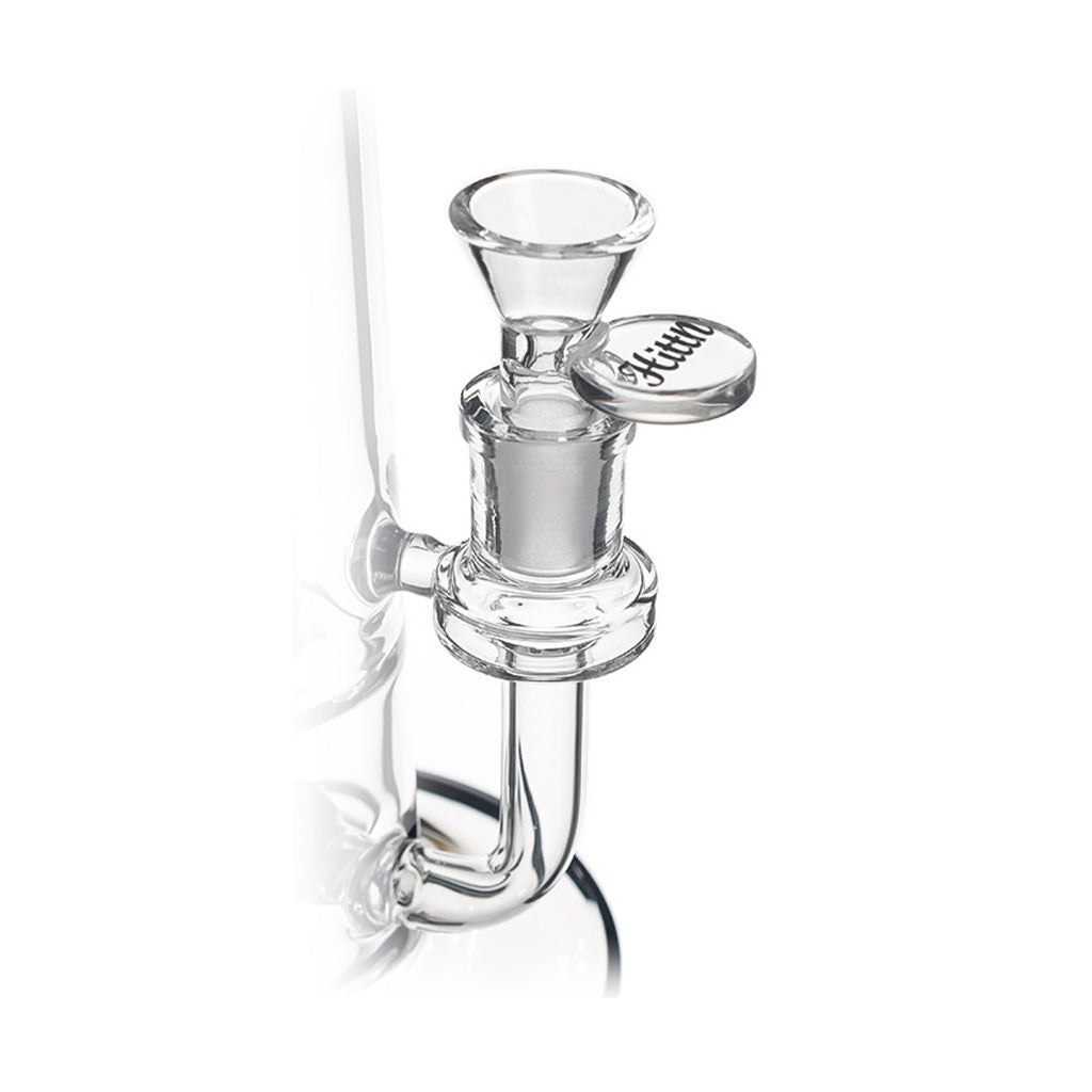 Hittn black showerhead perc bong bowl detail – shop online today.