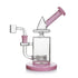 Pink Hittn Cone Top Matrix Perc Bong, front view—buy online at Honeybee Herb; matrix diffusion, premium glass, fast shipping.