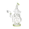 Buy green Hittn Cyclone Recycler Dab Rig with pyramid perc from Honeybee Herb. Fast shipping—add to cart.
