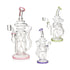 Shop pink Hittn Cyclone Recycler Dab Rig with pyramid perc at Honeybee Herb. In stock—order now. 