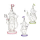 Shop pink Hittn Cyclone Recycler Dab Rig with pyramid perc at Honeybee Herb. In stock—order now. 