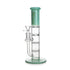 Shop the green Hittn double honeycomb turbine perc straight tube bong; full product image ready to add to cart. 