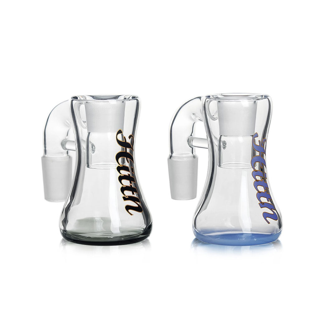  Front and Rear View of Hittn Glass Dry Catchers – Shop Now