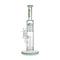 Hittn green straight bong with showerhead and tree percs for sale