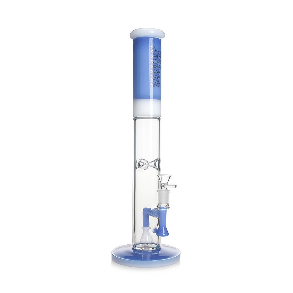 Shop blue Hittn Honeycomb straight tube bong with 6-arm tree perc at Honeybee Herb. In stock—order now.