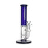 Buy blue Hittn Honeycomb perc straight tube bong from Honeybee Herb—order now.