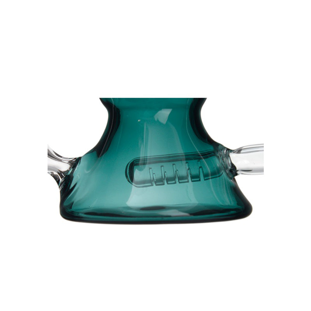 Lake Green Hittn Inline Perc Oil Rig – Closeup of Inline Percolator for Sale