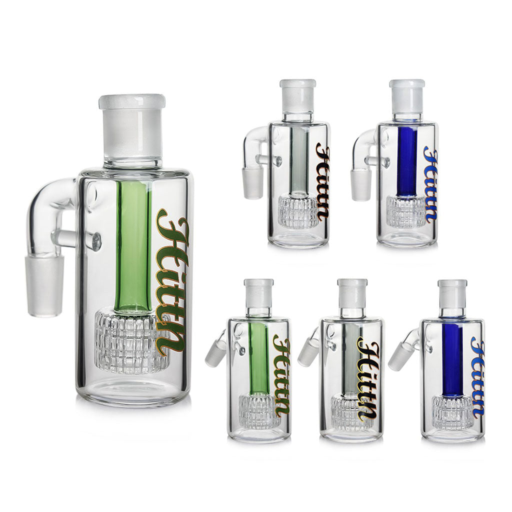 Hittn Matrix Perc Ash Catcher blue – top-selling glass accessory