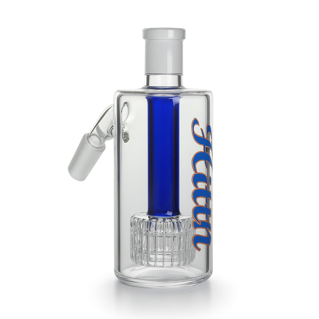 Hittn Matrix Perc Ash Catcher, blue—buy online at Honeybee Herb.
