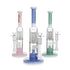 Shop Hittn showerhead 6-arm tree perc straight tube bong in green; group image shows color options, ready to add to cart. 