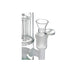 Hittn green straight tube bong joint and bowl detail with 6-arm tree perc; add to cart now.