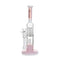 Buy the pink Hittn showerhead 6-arm tree perc straight tube bong; clean pulls and fast delivery.