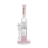 Buy the pink Hittn showerhead 6-arm tree perc straight tube bong; clean pulls and fast delivery.