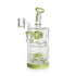 Buy Hittn Showerhead Perc Dab Rig with Double Cube Chamber in green from Honeybee Herb. Add to cart for fast shipping. 