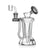 Hittn Sidecar Dab Rig with bell base, black—buy online at Honeybee Herb.