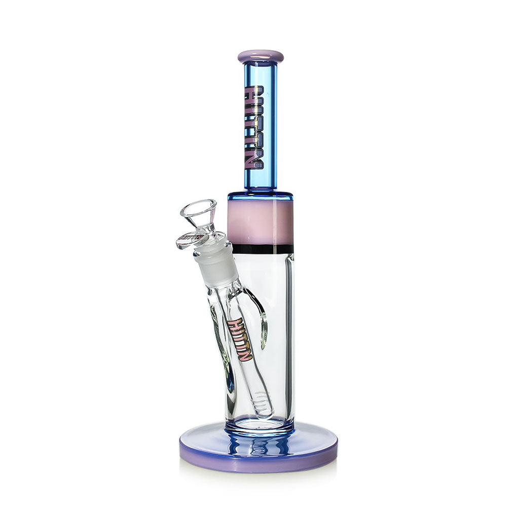 Shop pink Hittn Straight Tube Bong with diffused downstem at Honeybee Herb. In stock—order now. 