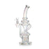 Order rainbow holographic bong with multi-chambered filtration 