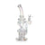 Shop rainbow recycler rig with holographic glass and perc