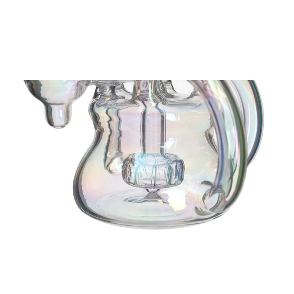 Side Handle and Chamber Focus – Rainbow Perc Dab Rig for Sale