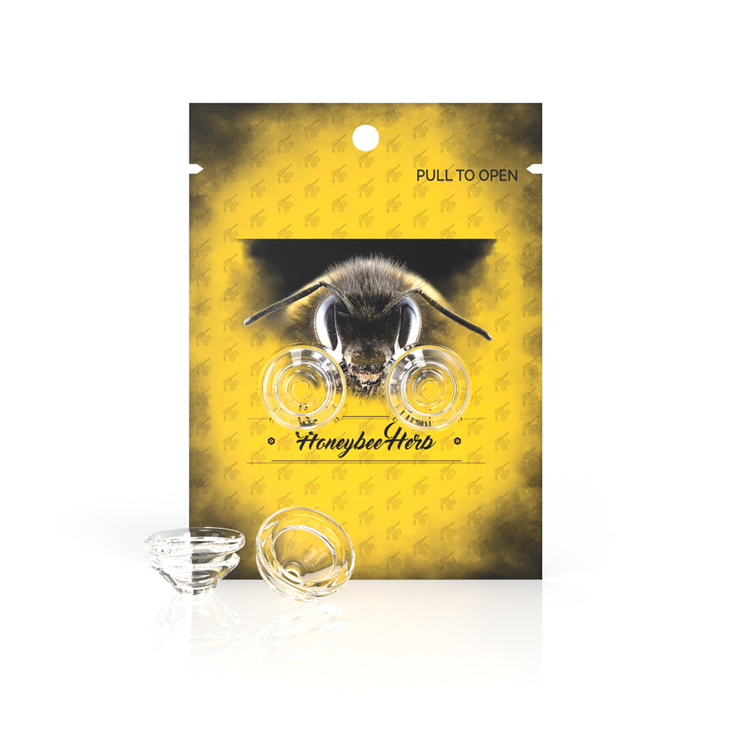 Honeybee Herb 1-Hole Glass Pipe Screen Packaging View 