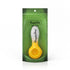 Honeybee Herb 4-Inch Yellow/White Two-Tone Frit Spoon Pipe Packaging