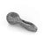 Honeybee Herb 4-Inch Graphite Haze Frit Speckled Spoon Pipe